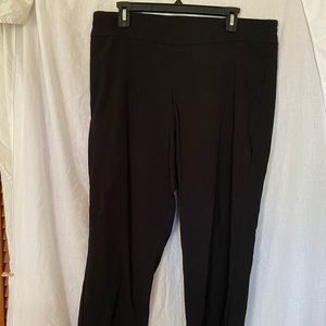Counterparts black straight-leg trouser